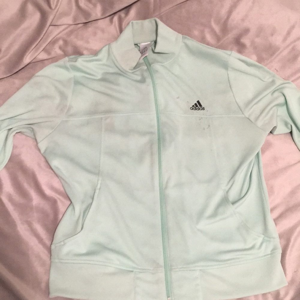 Large green adidas jacket